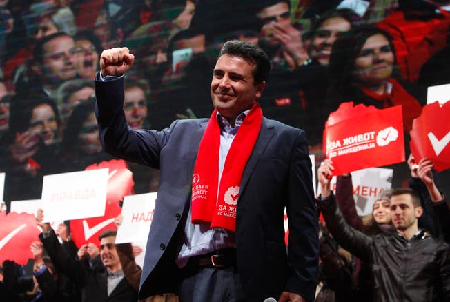 Permier Zoran Zaev verliert langsam die Geduld mit Brüssel.