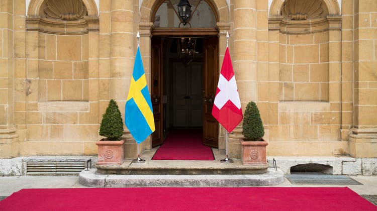 Der bislang letzte Besuch eines schweizerischen Bundespräsidenten in Schweden fand 2009 statt. (Keystone)