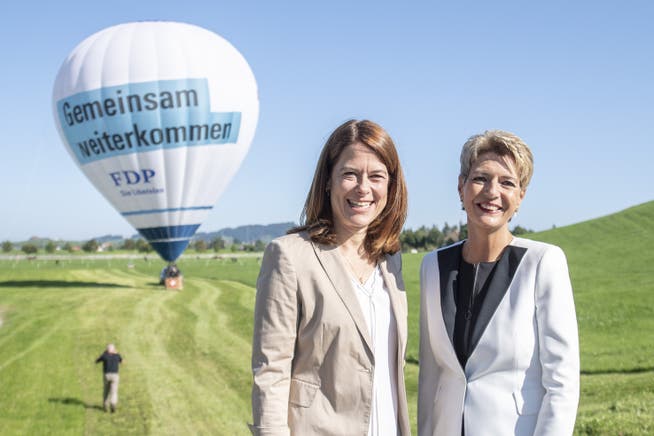 «Es gelang uns, die wegen des Rücktritts von Elisabeth Kopp noch immer angespannte Situation um die FDP-Frauen zu beruhigen»: Petra Gössi zur Wahl von Karin Keller-Sutter in den Bundesrat.