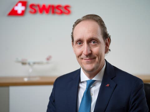 Dieter Vranckx, CEO der Fluggesellschaft Swiss, hat eine Massenentlassung verkündet.