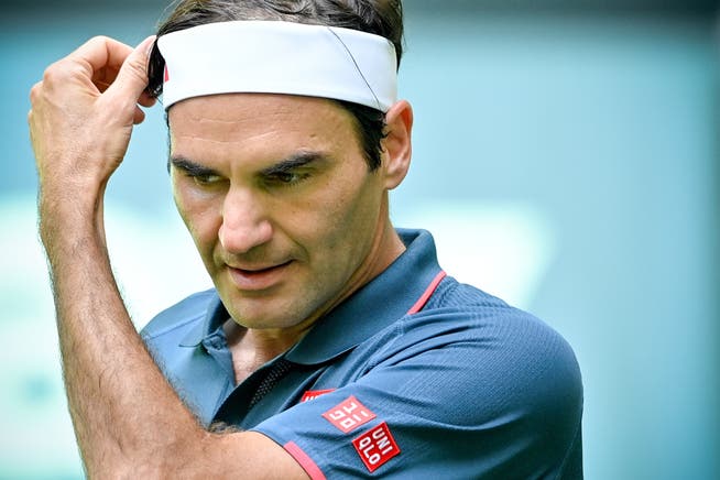 Roger Federer ist in Halle ausgeschieden.