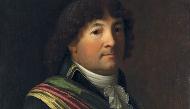 Der Basler Politiker und Historiker Peter Ochs (1752–1821) während seiner Zeit als helvetischer Direktor.