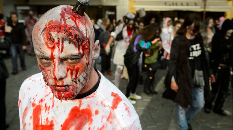 Zombies sind seit Jahrzehnten ein beliebtes Gruselmotiv. (Bild: Keystone)