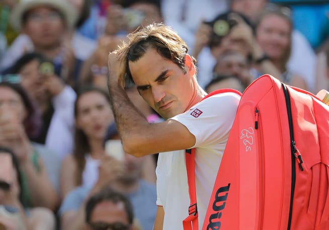 Roger Federer zählt in Wimbledon nicht zu den Topfavoriten.