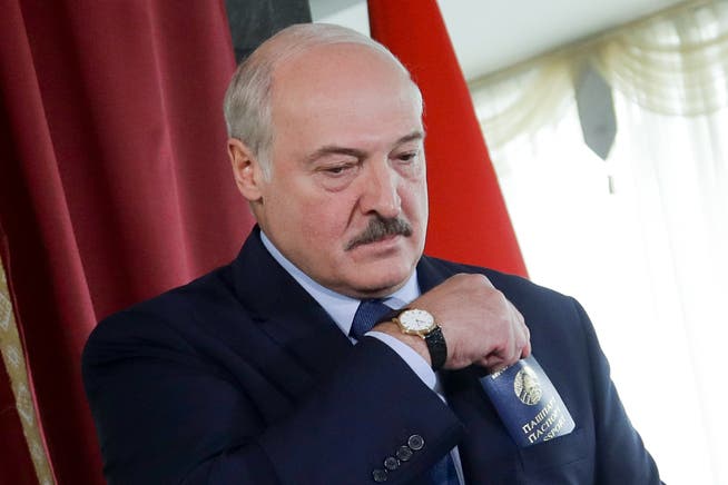 Machthaber und Schläger? Weissrusslands Präsident Alexander Lukaschenko.