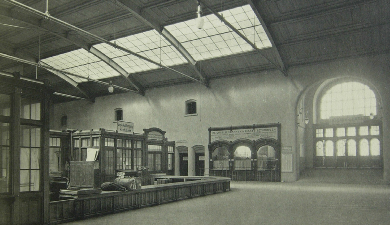 Die Halle SNCF: Früher wurde sie hauptsächlich vom Zoll genutzt.
