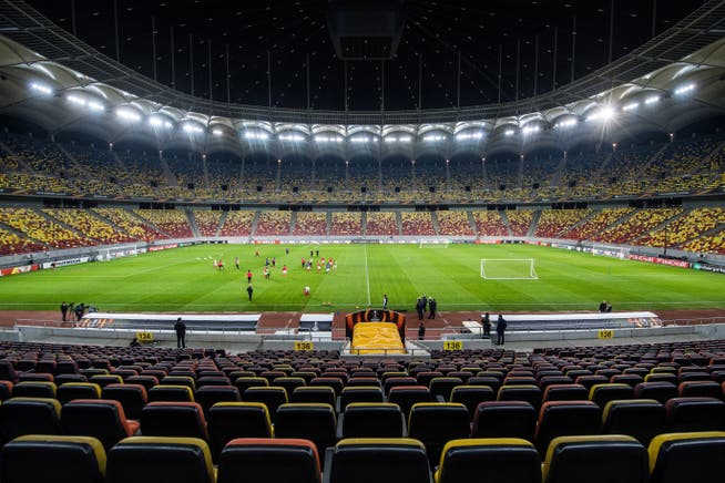 Die Arena Nationala in Bukarest.