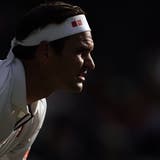 Roger Federer träumt in Wimbledon vom neunten Triumph. (Nic Bothma / EPA)