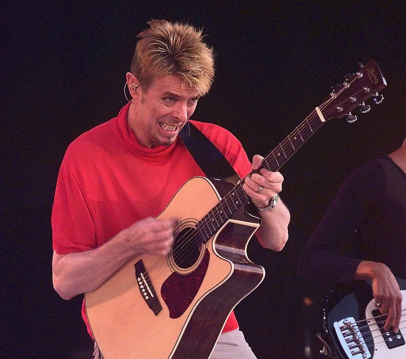 David Bowie gab das letzte Konzert des «Out in the Green» 1997.