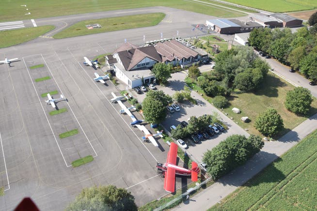 Der Flugplatz Birrfeld ist ein bedeutendes Ausbildungszentrum im Kanton Aargau.