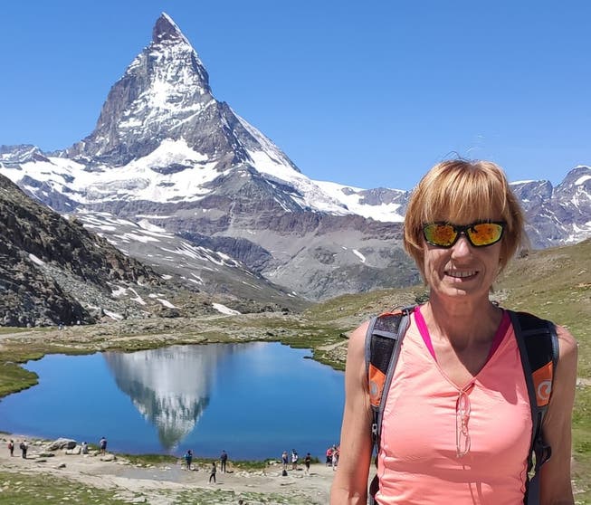 Ruth Humbel schaut das Viertelfinale in Zermatt, wo sie einen Halbmarathon bestreiten wird.