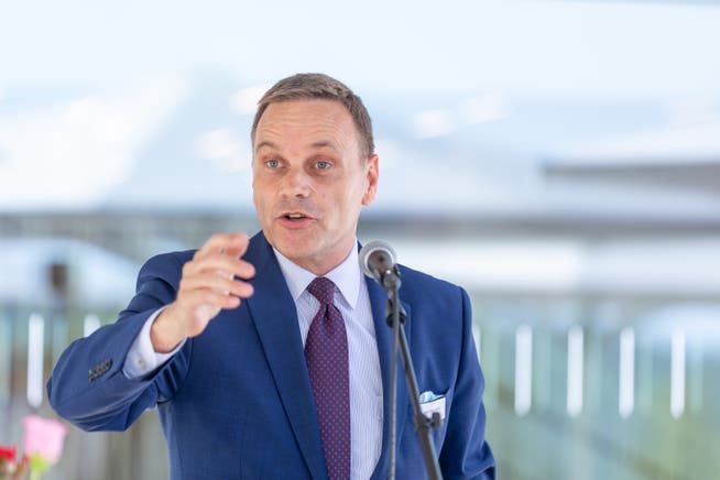 Regierungsrat Jean-Pierre Gallati.
