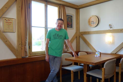 Peter Wyrsch, Wirt Löwen und Chillout Boswil.