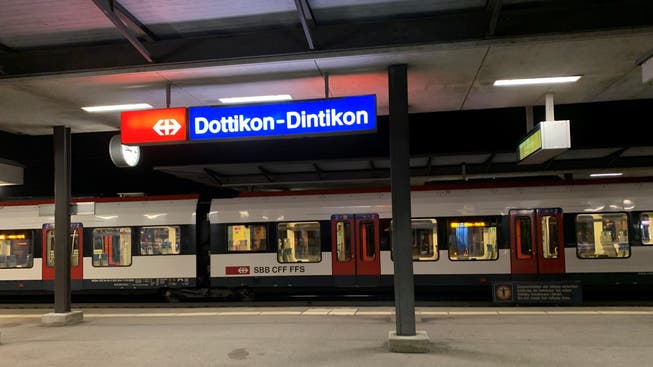 Der Bahnhof Dottikon-Dintikon steht auf Villmerger Boden.