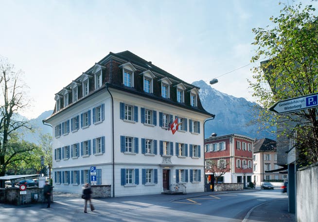 Wo die Schweiz politisch noch ein bisschen wie früher ist: Gemeindehaus Altdorf.