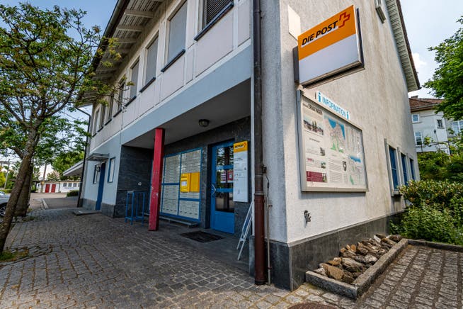 Die Poststelle in Ermatingen wird geschlossen und zieht als Agentur in den Kiosk am Bahnhof ein.