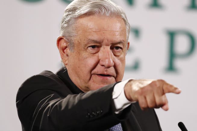 Staatspräsident Andrés Manuel López Obrador