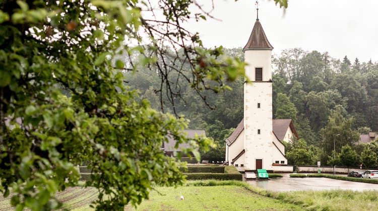 Die Reformierte Kirche in Tegerfelden. (Britta Gut)