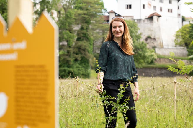  Jacqueline von Arx, Projektleiterin vom Naturama, freut sich sehr über den Preis für "Natur findet Stadt".