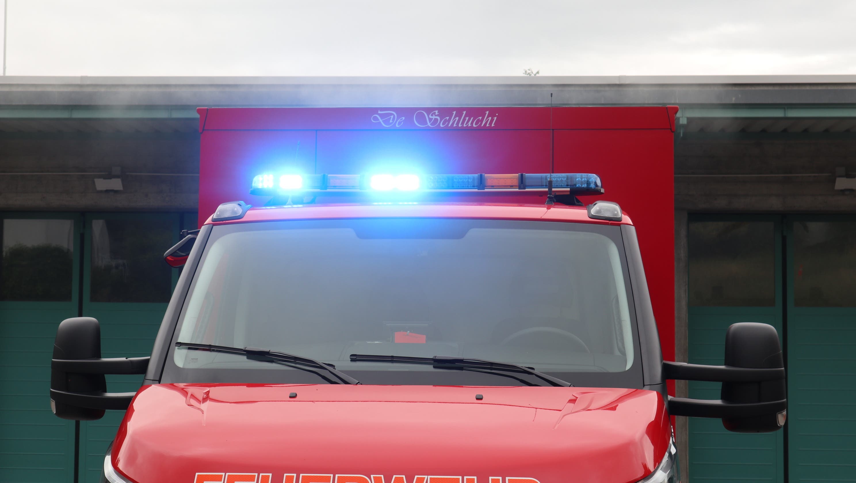 Das neue Pikett-Fahrzeug der Feuerwehr Bergdietikon heisst «De Schluchi». 