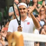 Roger Federer steht in Wimbledon in der dritten Runde. (Alberto Pezzali / AP)