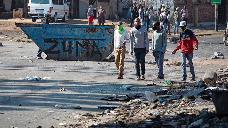 Ex-Präsident im Knast, Land im Chaos: Südafrika wird von Protestwelle erschüttert