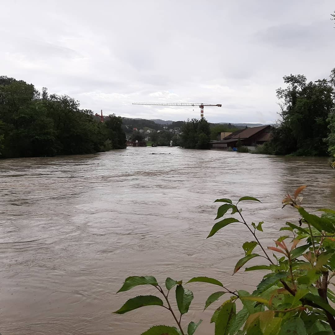 Hochwasser Im Aargau: Die Videos