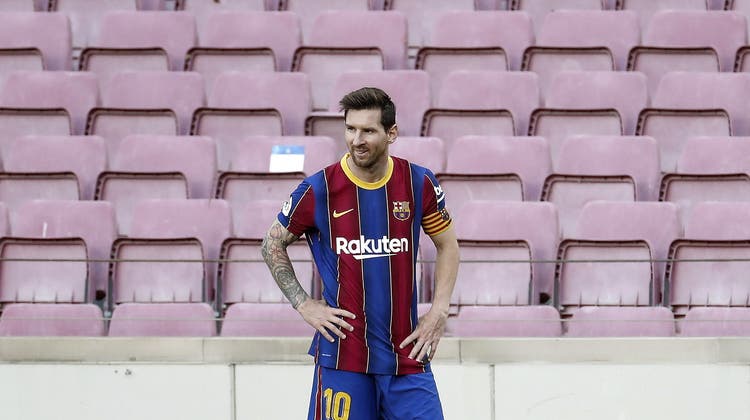 Lionel Messi bleibt seinem FC Barcelona offenbar erhalten. (Keystone)