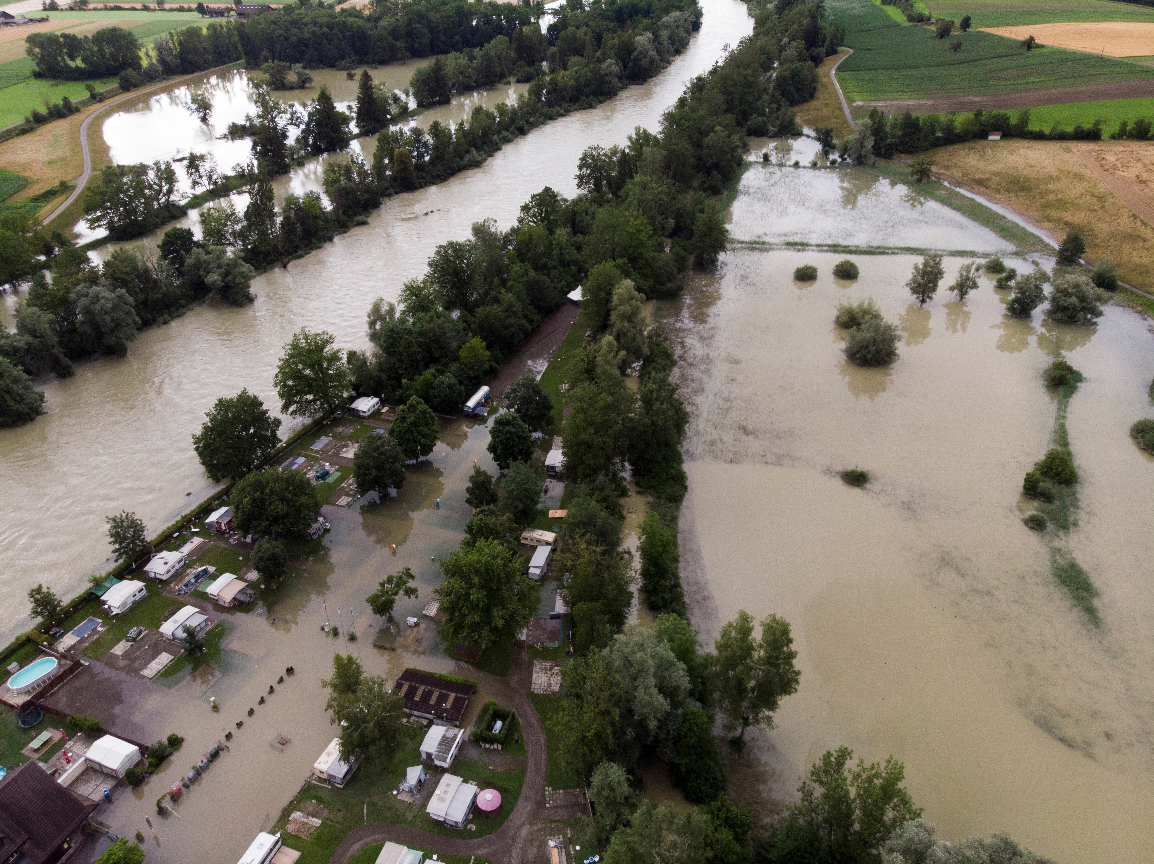 Unwetter Und Hochwasser Im Aargau: So Ist Die Situation Aktuell