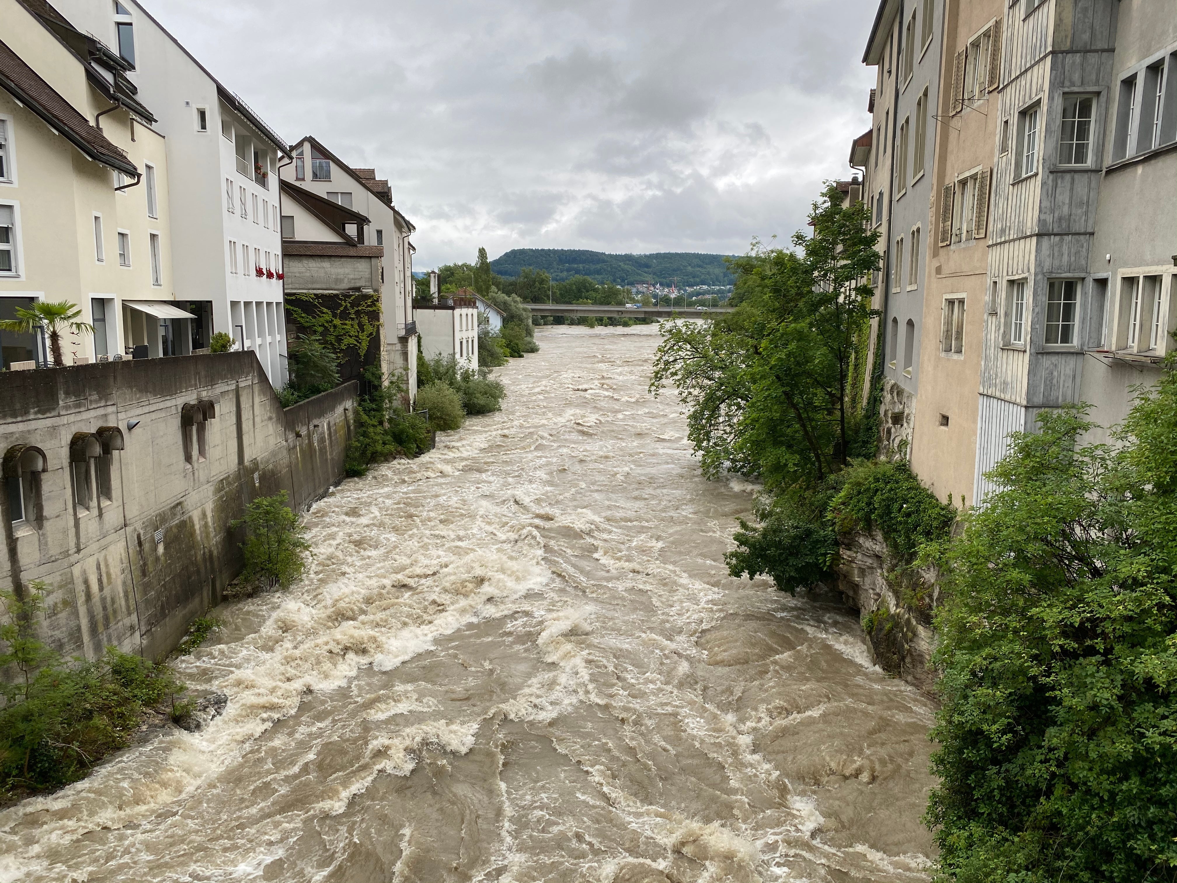 Hochwasser Im Aargau: Die Videos