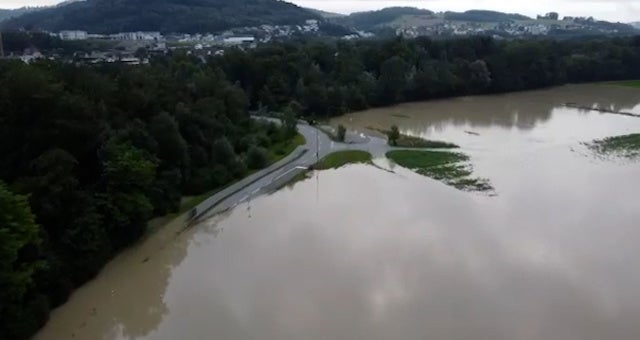 Hochwasser Im Aargau: Die Videos