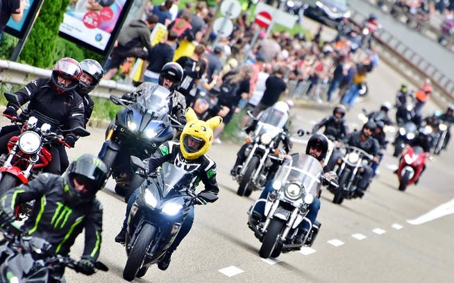 An den Biker Days in Basel ist ein Mann verstorben.