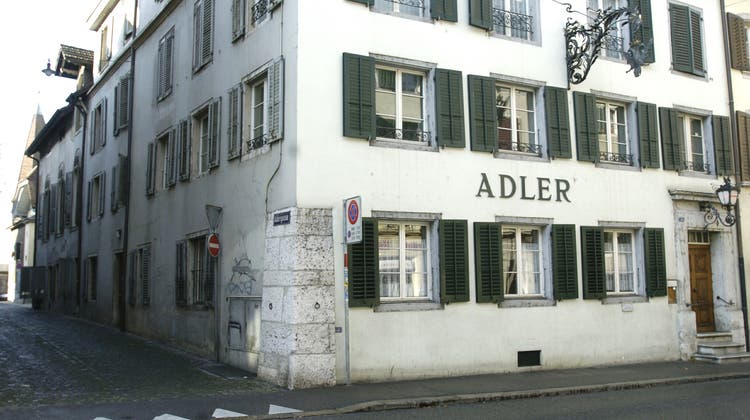 Restaurant Adler in Solothurn. (Maddalena Tomazzoli)