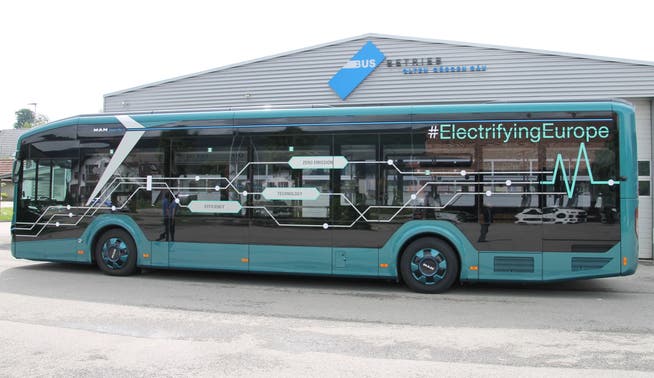 Die Busse des Typs MAN Lion’s City E werden ab Dezember 2022 auf den Stadtlinien verkehren. 