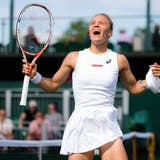 Viktorija Golubic steht in den Wimbledon-Achtelfinals. (Rob Prange / www.imago-images.de)