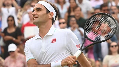 Roger Federer steht in Wimbledon in der dritten Runde. (EPA)