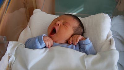 Beim Anblick gähnender Babys mussten schwangere Frauen besonders oft ebenfalls gähnen. (Bild: Fotolia)