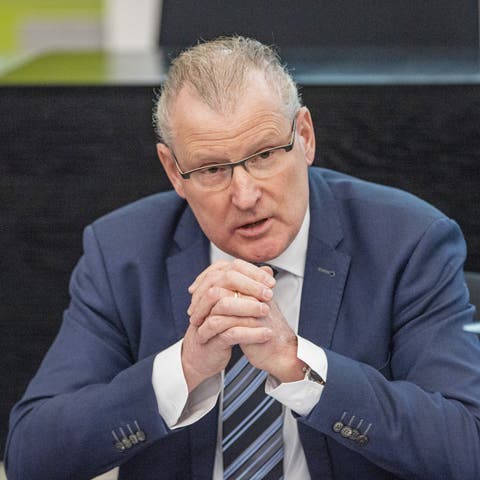 Der Zuger Regierungsrat Heinz Tännler. (12. März 2021)
