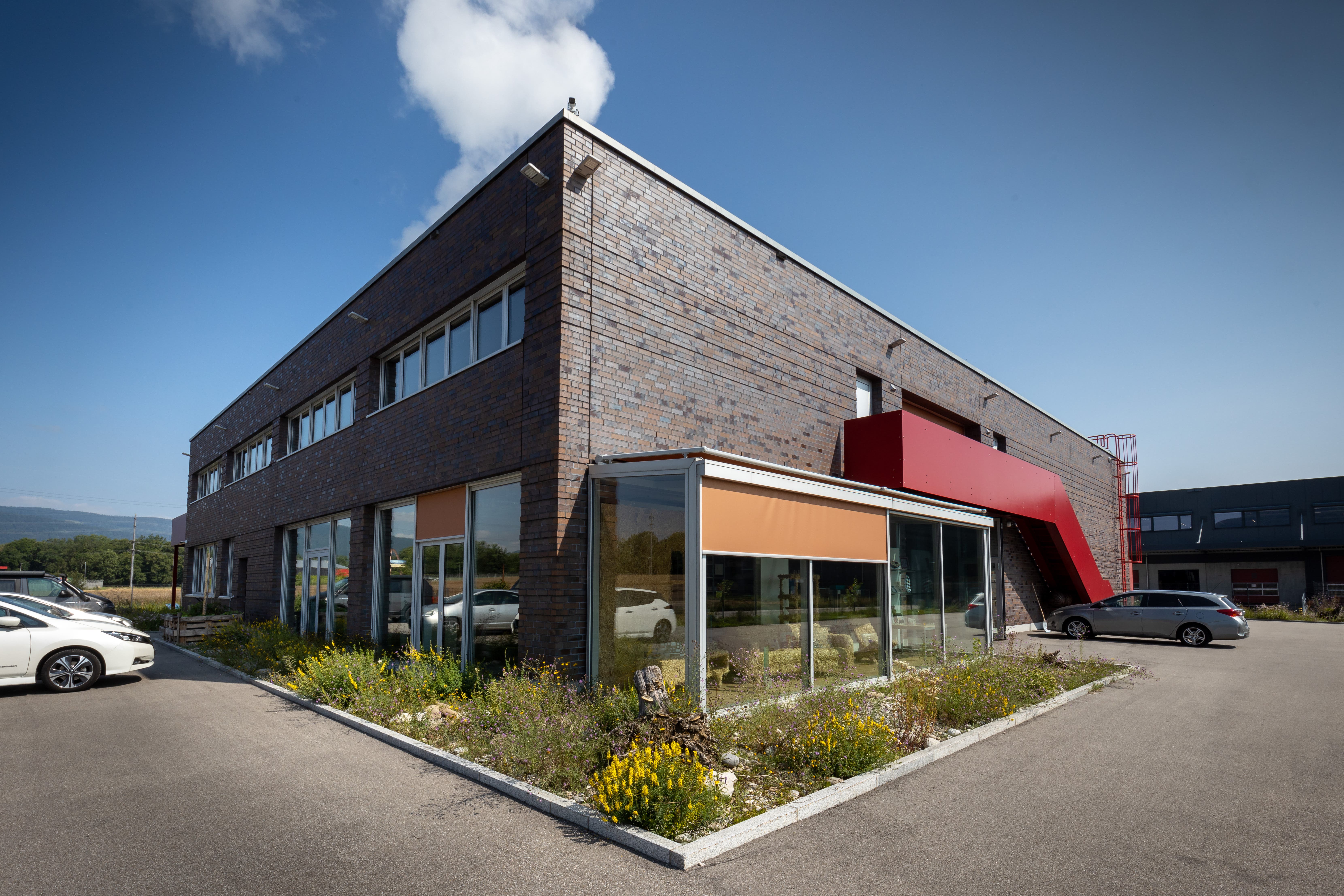 Das Film- und Fotostudios Arthaios AG in Däniken von aussen.