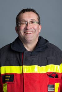 Martin Kern, Feuerwehrkommandant Niedergösgen.