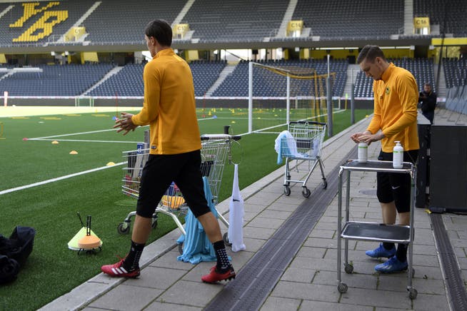 YB ist der bisher einzige Schweizer Club bei dem Spieler und Staff komplett geimpft sind.