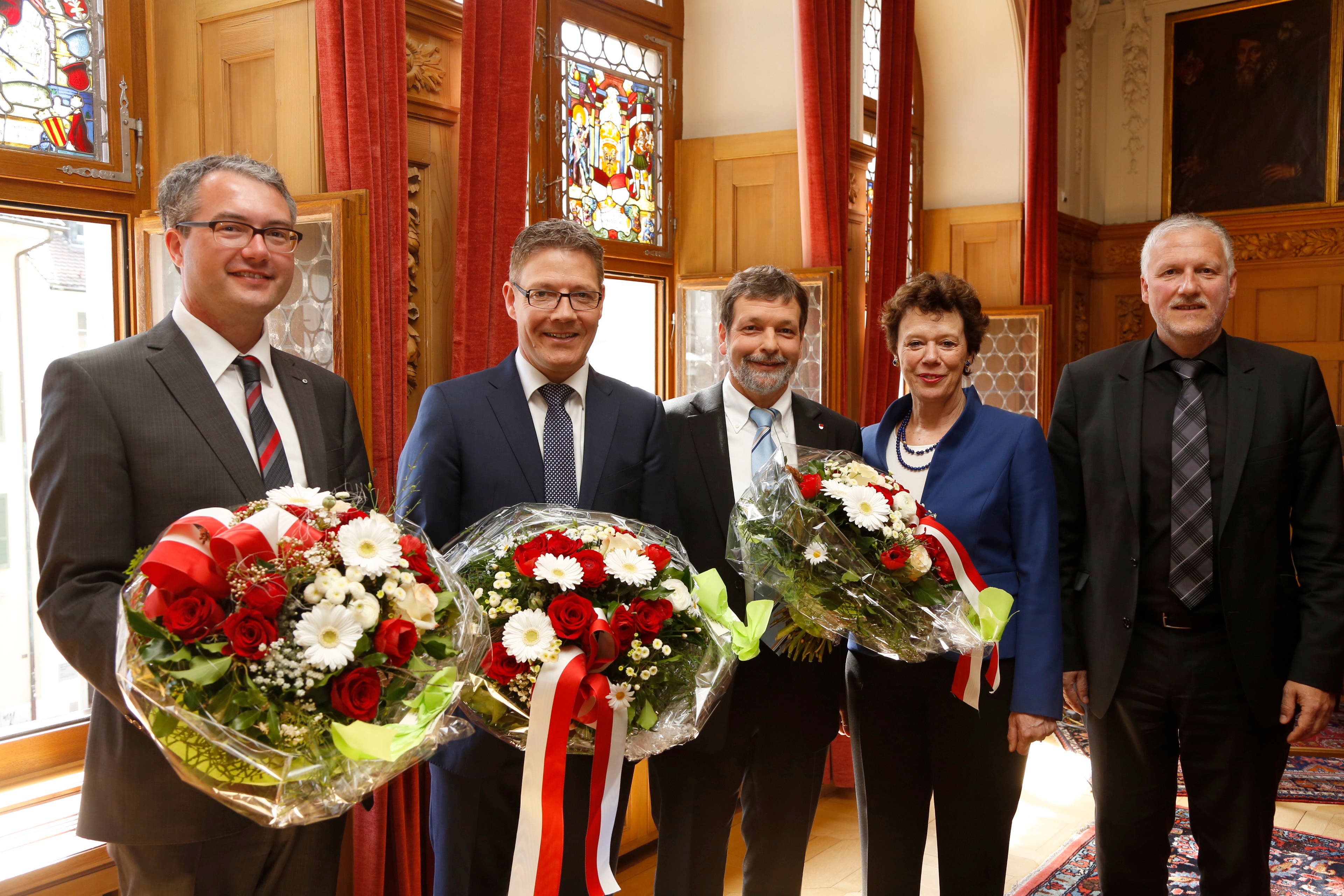 Roland Heim gehörte 2013 neben Remo Ankli und Roland Fürst zu den neu gewählten Regierungsräten. Esther Gassler und Peter Gomm wurden wiedergewählt.