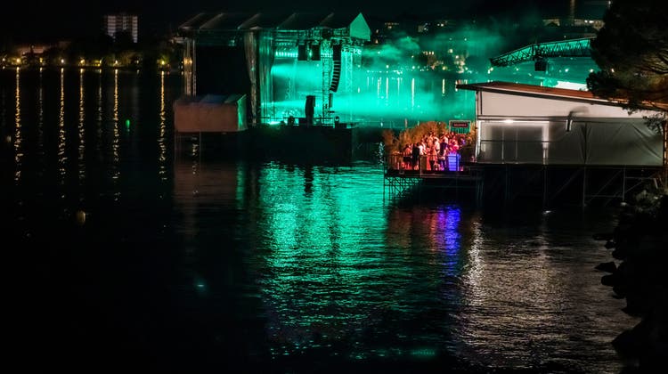 Woodkid am Eröffnungsabend auf der neuen Seebühne in Montreux. (Ueli Frey)