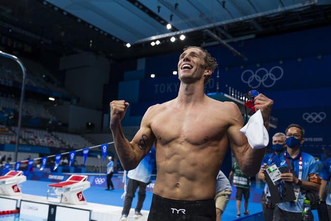 Jérémy Desplanches schreibt Schweizer Schwimmsport-Geschichte.