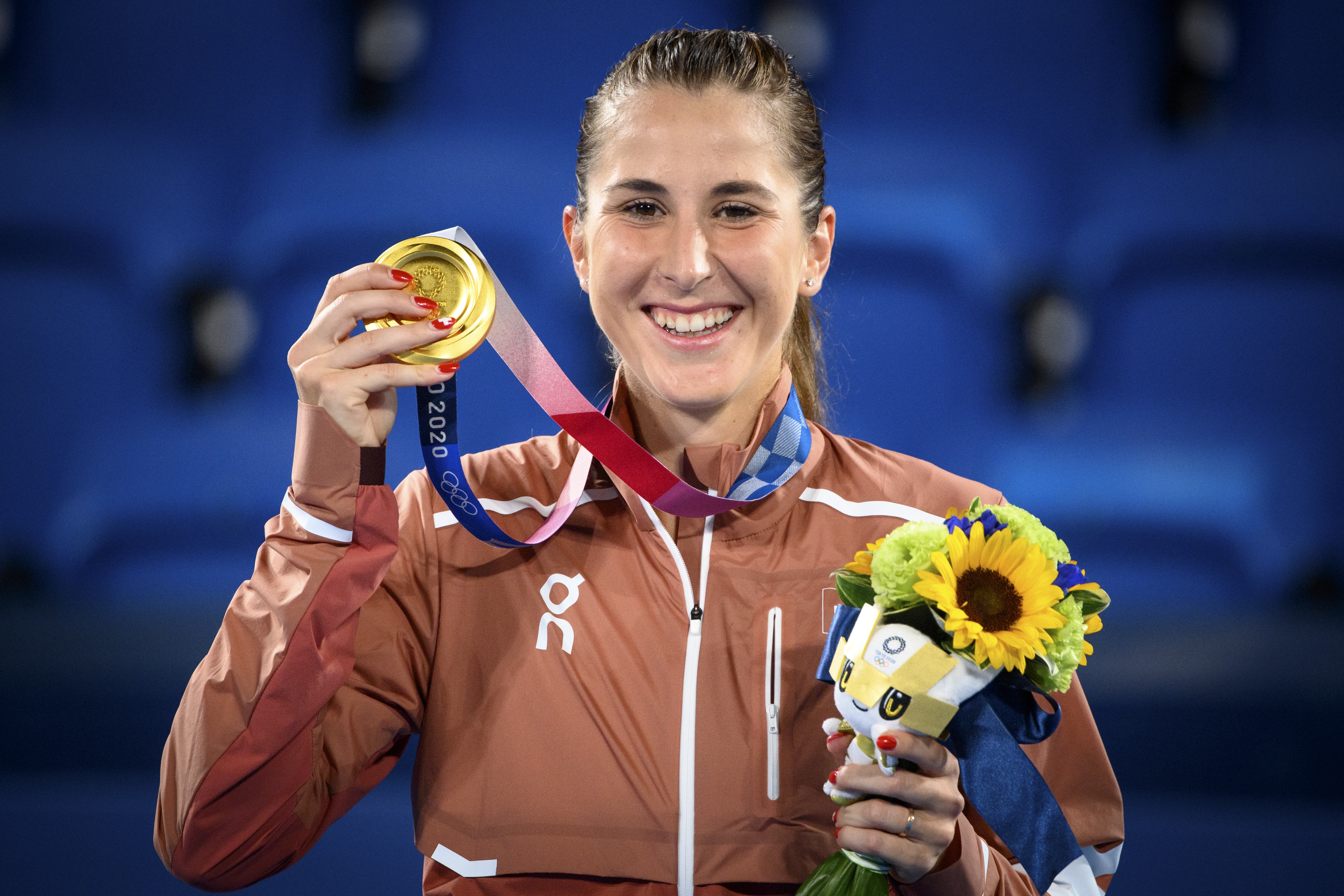 Die langersehnte Olympia-Goldmedaille.