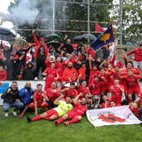 Der FC Iliria verteidigt den Pokal und gewinnt den Solothurner Cup zum dritten Mal innert sechs Jahren. (Patrick Lüthy)