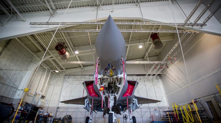 Kampfjets F-35 aus der Fabrik in Fort Worth, Texas. Bald auch für die Schweiz? (Orjan F. Ellinvag/Getty)