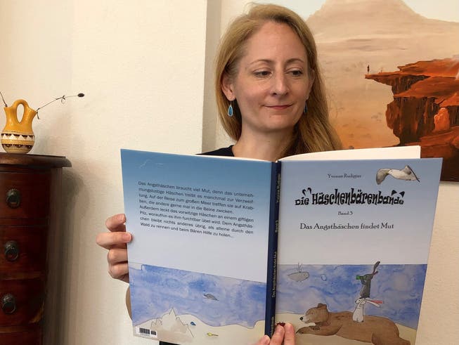 Die Möhliner Kinderbuchautorin Yvonne Rudigier hat den dritten Band ihrer Reihe «Die Häschenbärenbande» veröffentlicht.