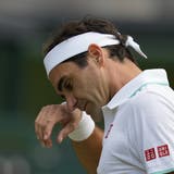 Roger Federer scheitert in WImbledon in den Viertelfinals. (Kirsty Wigglesworth / AP)