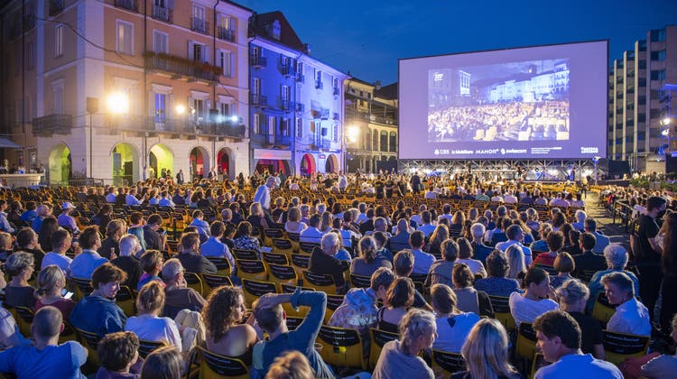 Die Piazza Grande: Das Herzstück des Filmfestivals von Locarno. (Keystone)